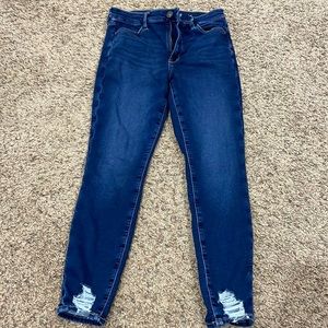 American Eagle Dark Wash Hi-Rise Jegging
